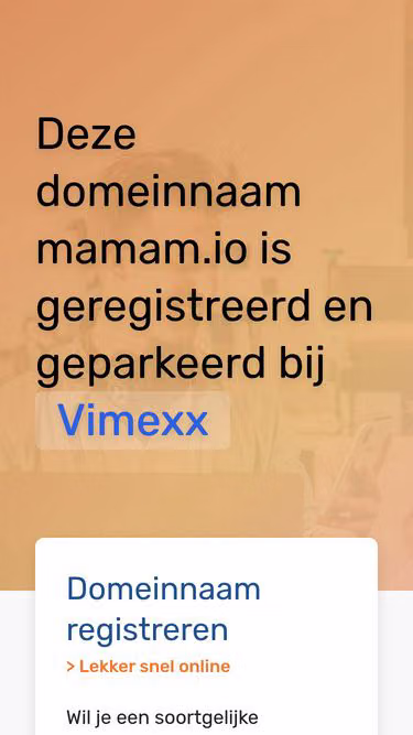 Screenshot of mamam.io