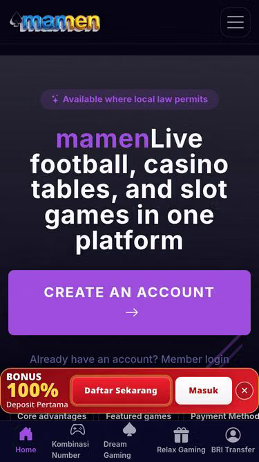 Screenshot of mamen.app
