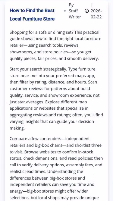 Screenshot of manclub.furniture