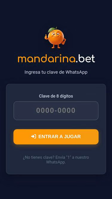 Screenshot of mandarina.bet