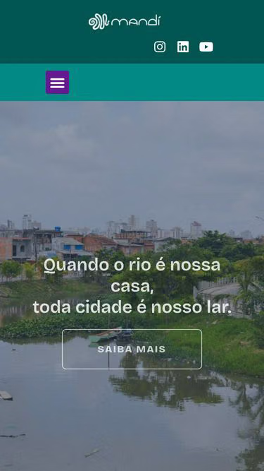 Screenshot of mandi.org.br