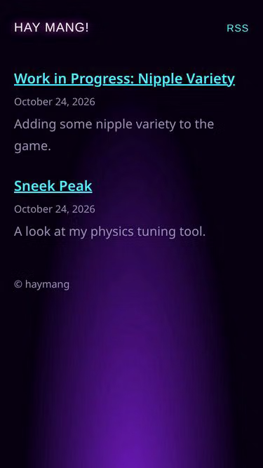 Screenshot of mang.party