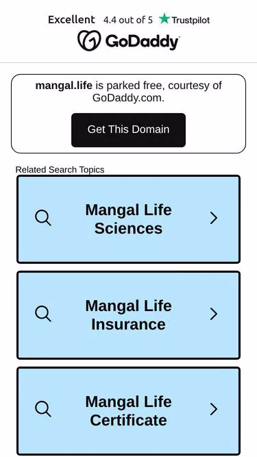 Screenshot of mangal.life