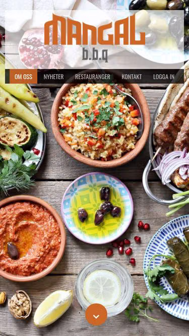 Screenshot of mangal.se