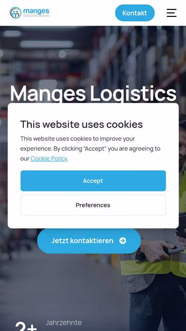 Screenshot of manges.org