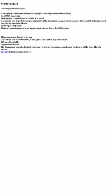 Screenshot of manhwa.my.id