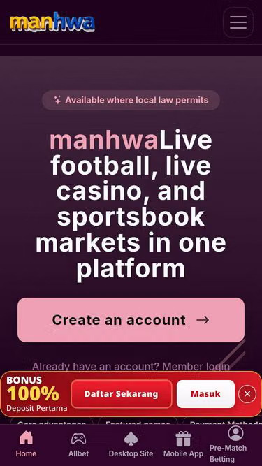 Screenshot of manhwa.win