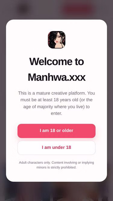 Screenshot of manhwa.xxx