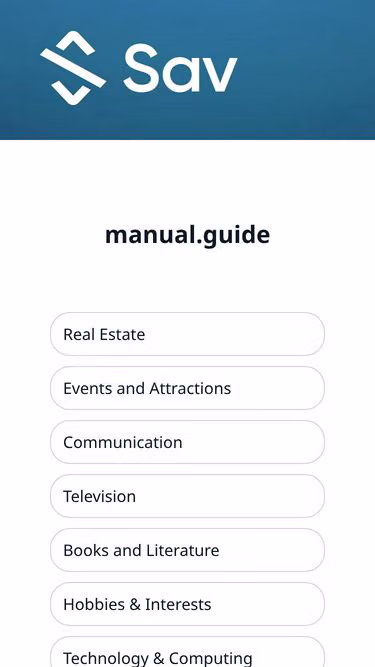 Screenshot of manual.guide