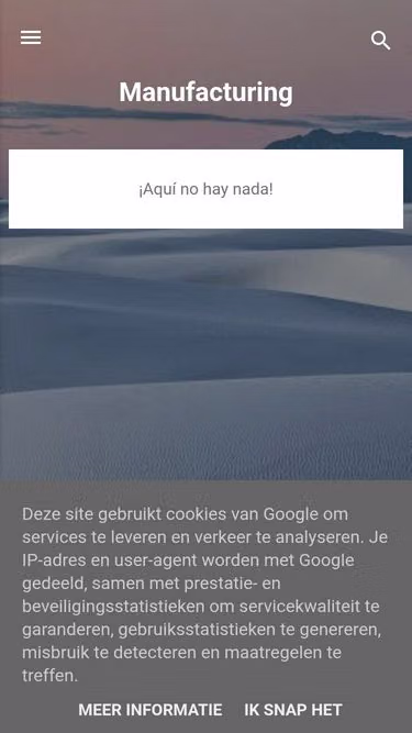 Screenshot of manufacturing.onl