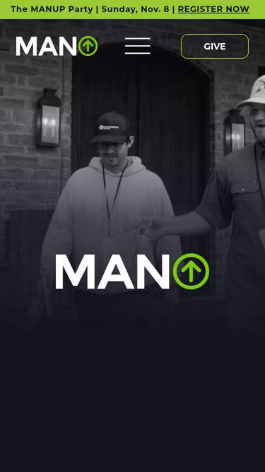 Screenshot of manup.org