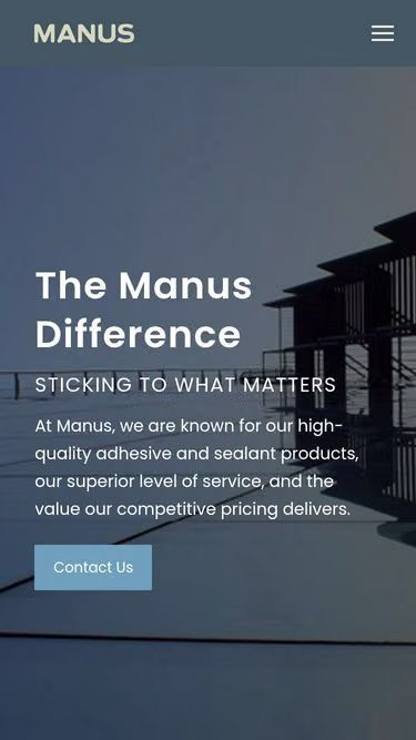 Screenshot of manus.net