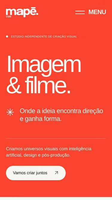 Screenshot of mape.studio