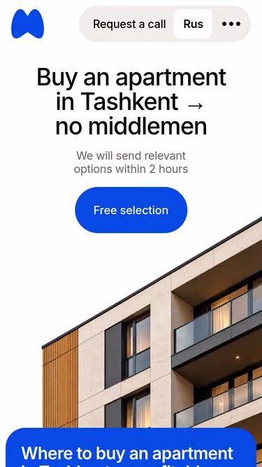 Screenshot of mape.uz
