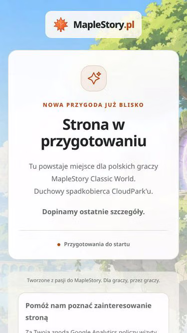 Screenshot of maplestory.pl