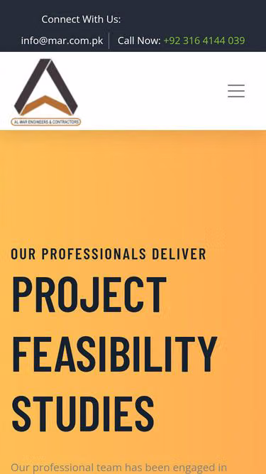 Screenshot of mar.com.pk