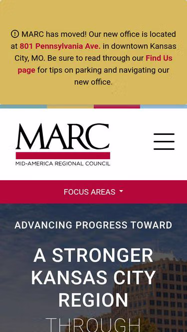 Screenshot of marc.org