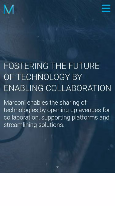 Screenshot of marconi.tel