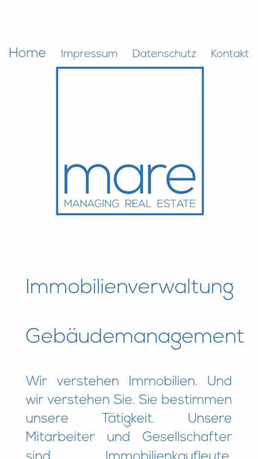 Screenshot of mare.sh