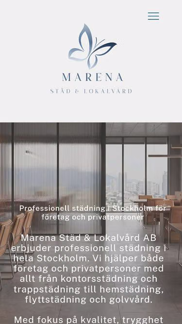 Screenshot of marena.se