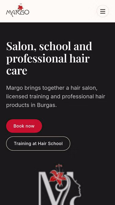 Screenshot of margo.school