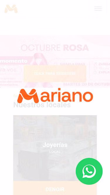 Screenshot of mariano.com.py