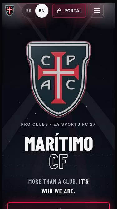 Screenshot of maritimo.app
