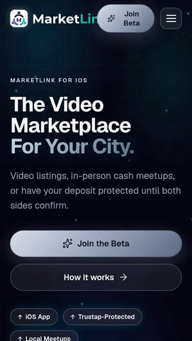 Screenshot of marketlink.biz