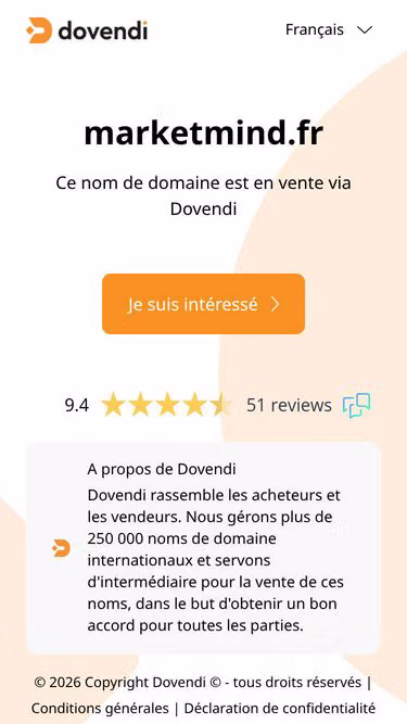Screenshot of marketmind.fr