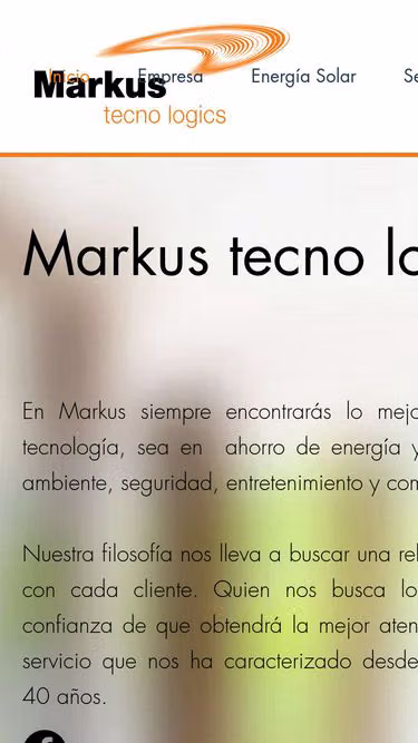 Screenshot of markus.mx