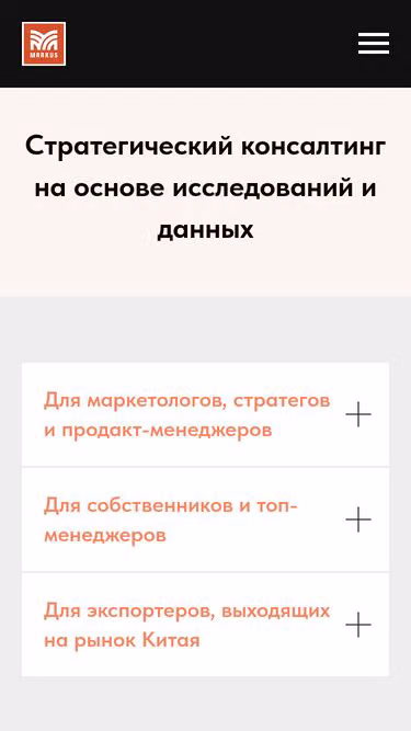 Screenshot of markus.ru