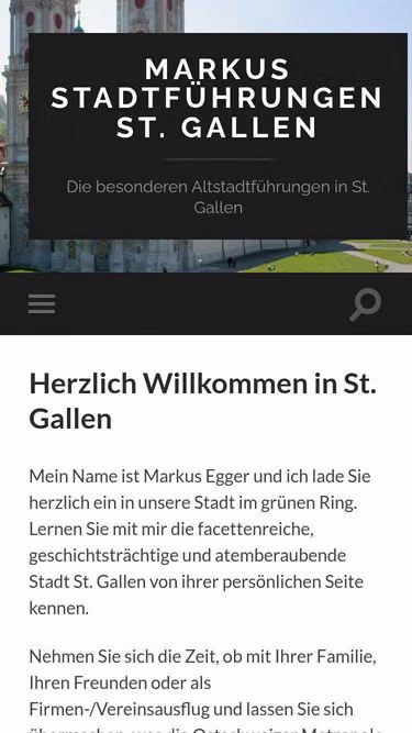 Screenshot of markus.sg