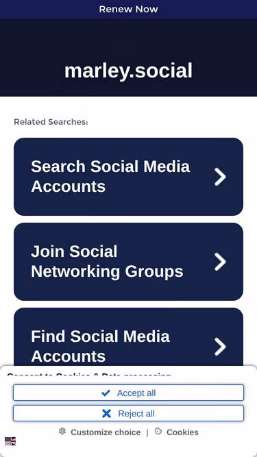 Screenshot of marley.social
