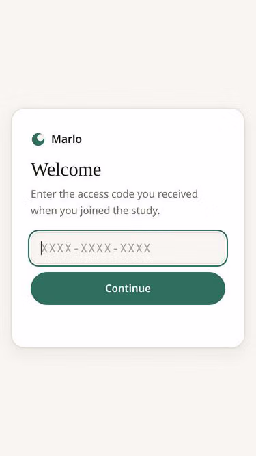 Screenshot of marlo.chat