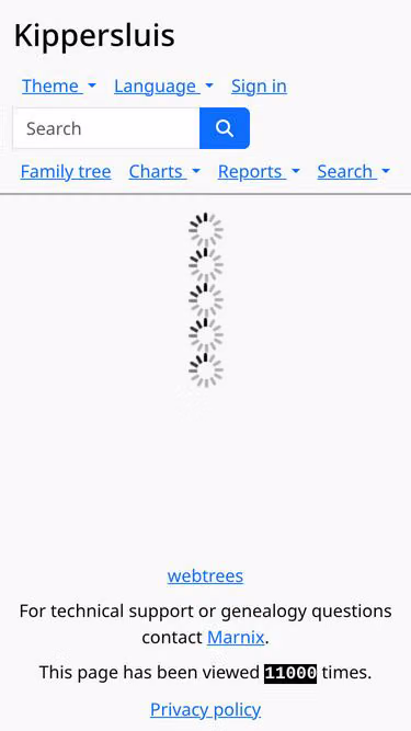 Screenshot of marnix.ch