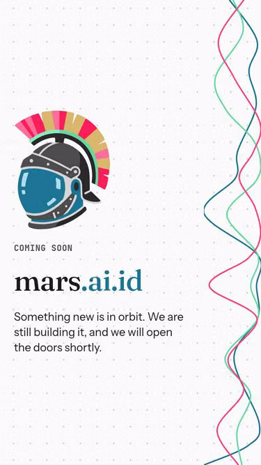 Screenshot of mars.ai.id