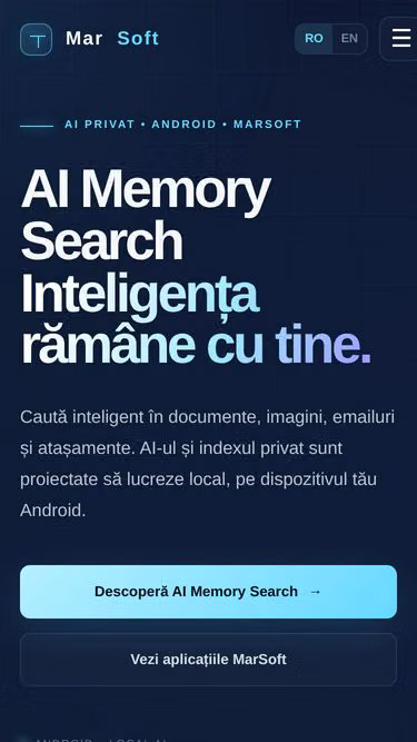 Screenshot of marsoft.ro