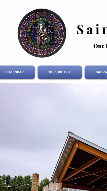 Screenshot of mary.church