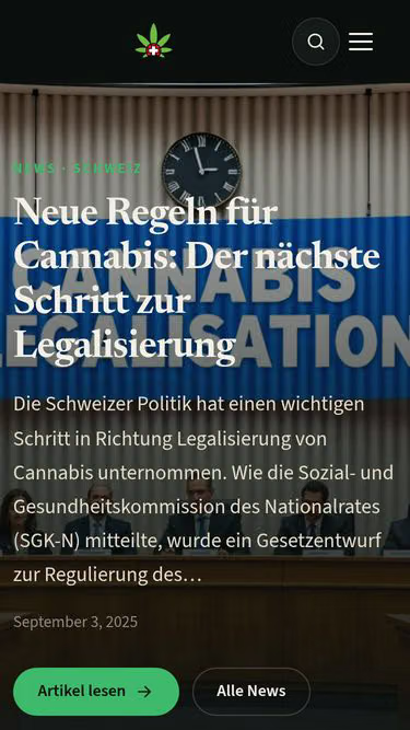 Screenshot of maryjane.ch