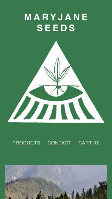 Screenshot of maryjane.co.uk