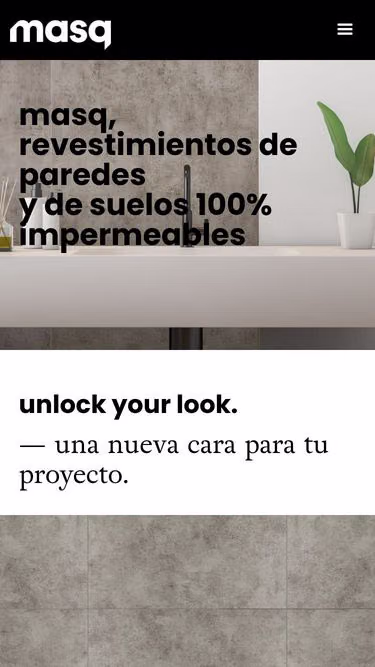 Screenshot of masq.es