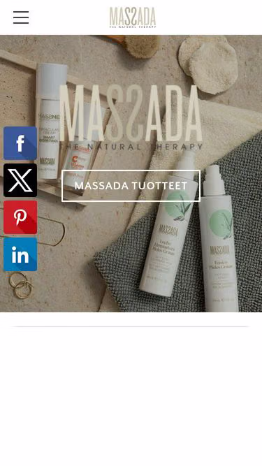 Screenshot of massada.fi