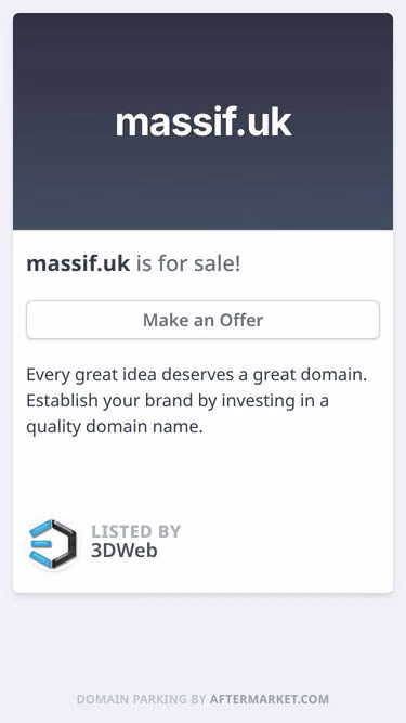 Screenshot of massif.uk
