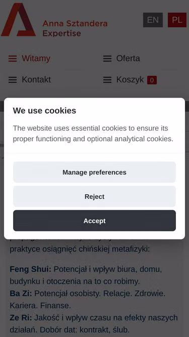 Screenshot of masterconsulting.pl