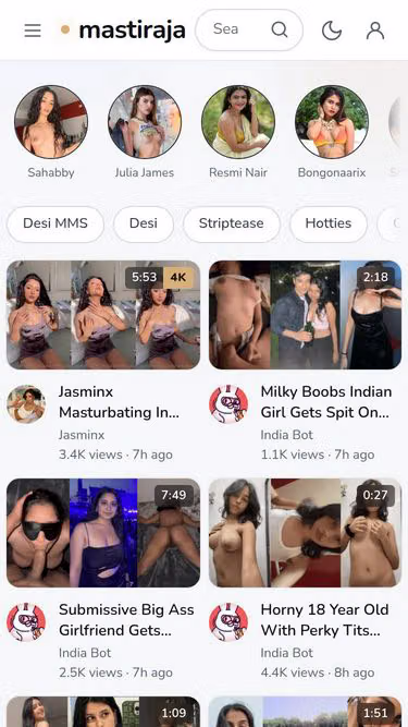 Screenshot of mastiraja.org