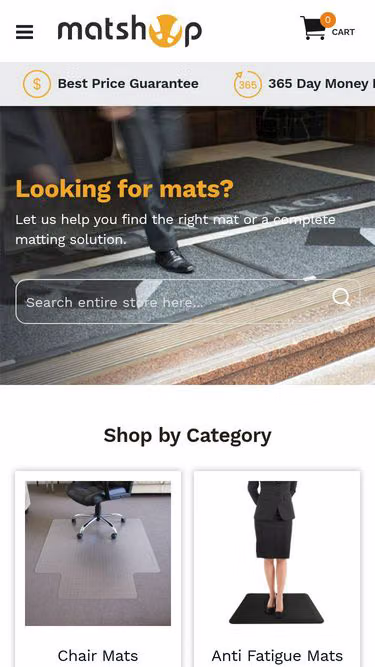 Screenshot of mat.company