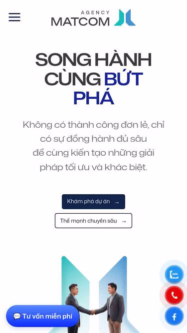 Screenshot of matcom.vn