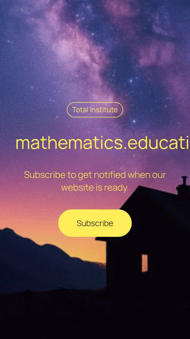 Screenshot of mathematics.education