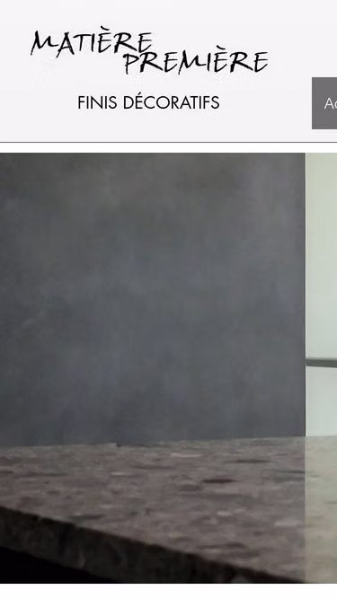 Screenshot of matierepremiere.ca