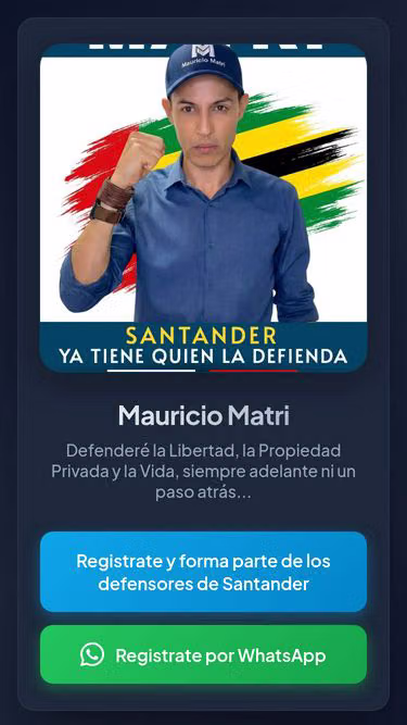 Screenshot of matri.com.co